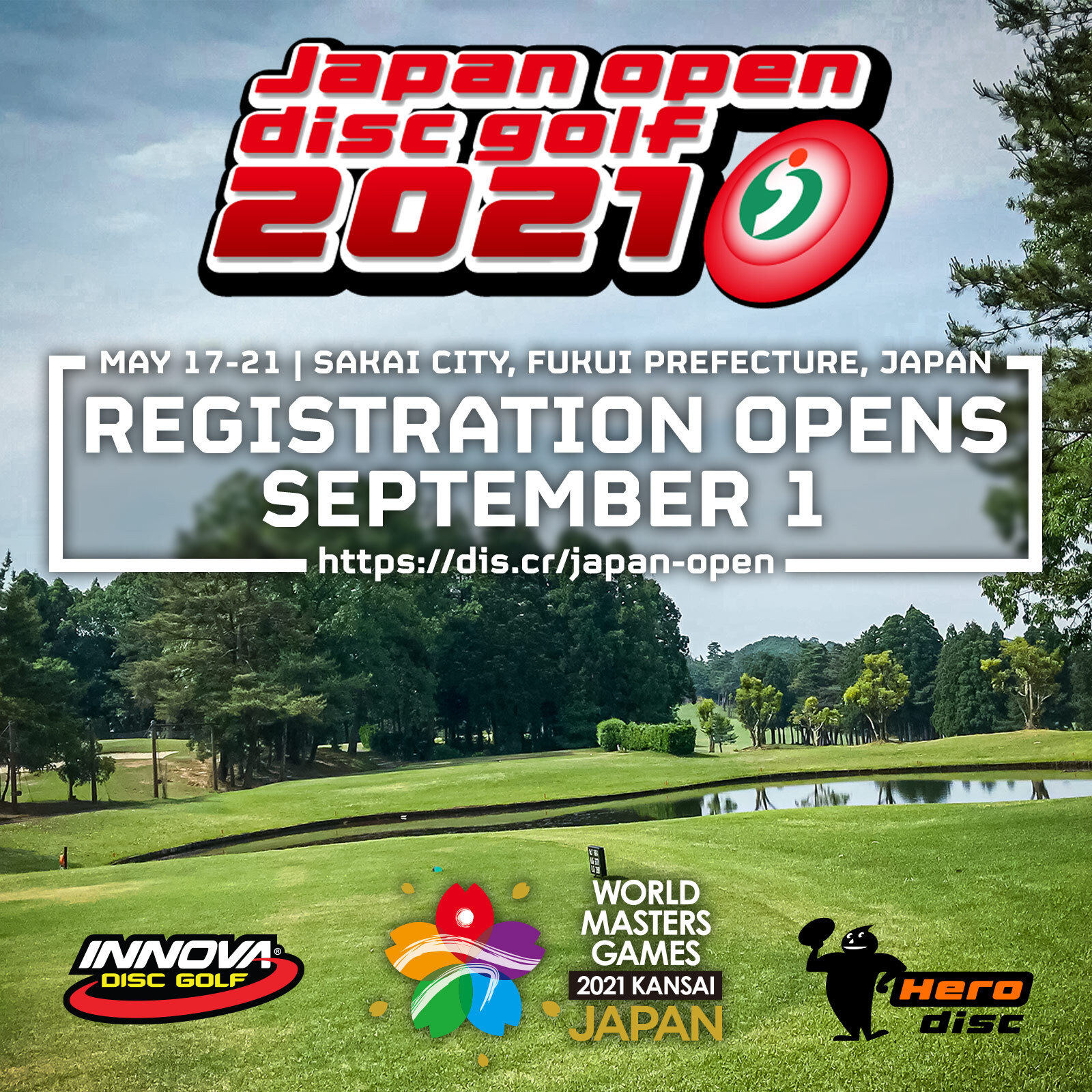 Japan Open 2021 Registration Opens September 1 Innova Disc Golf