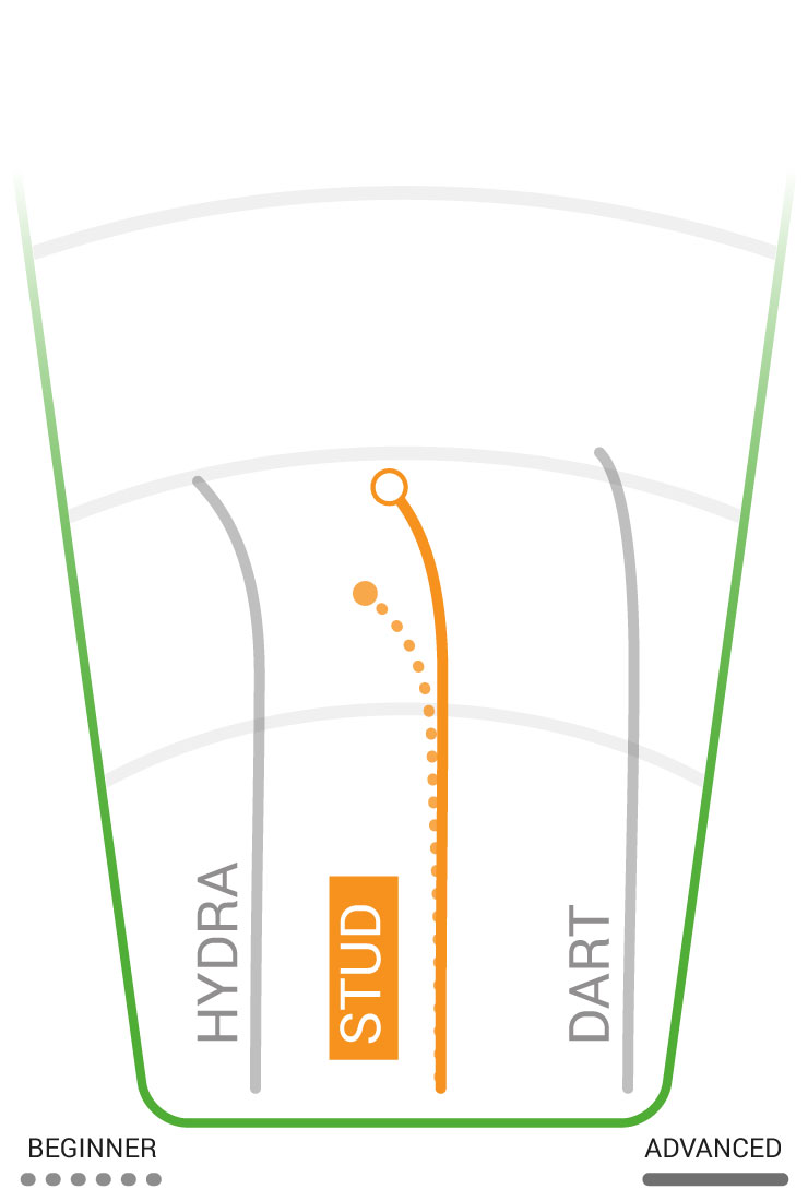 Stud Flight Path